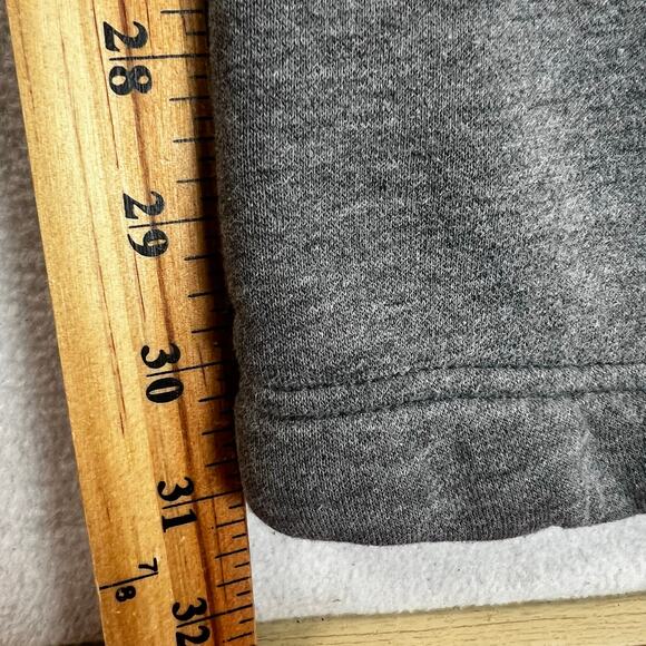 Abercrombie & Fitch Fleece Lined Sweatpants Men’s SZ LG Pockets Logo Drawstring - Picture 8 of 13